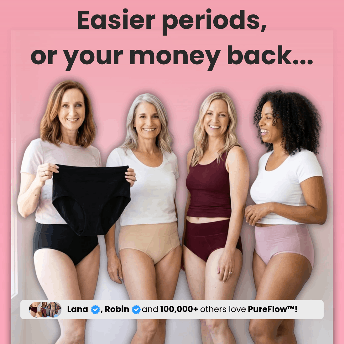 PureFlow™ - Leakproof Period Panties